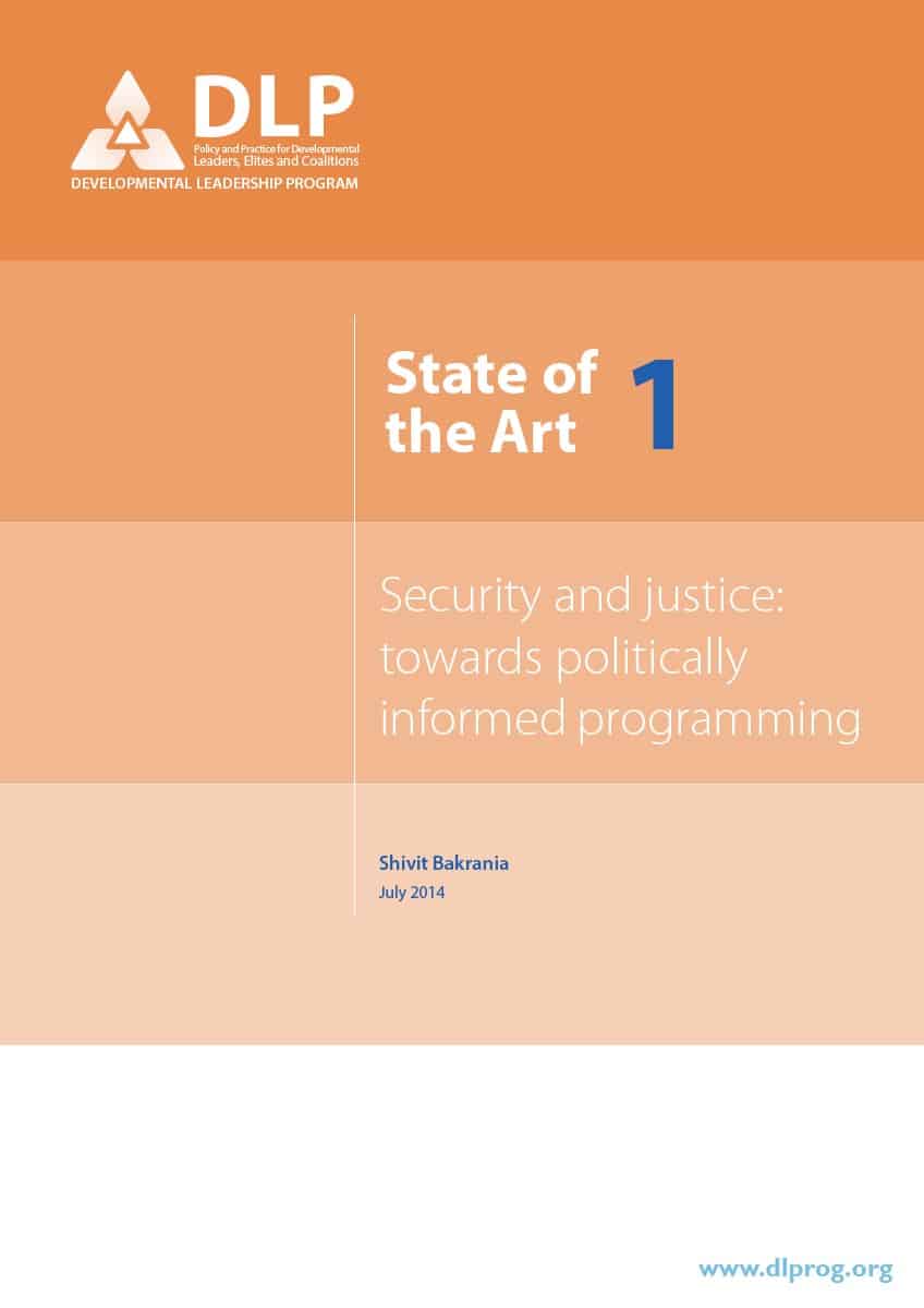 Security and Justice: Towards Politically Informed Programming