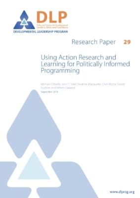 Using Action Research and Learning for Politically Informed Programming