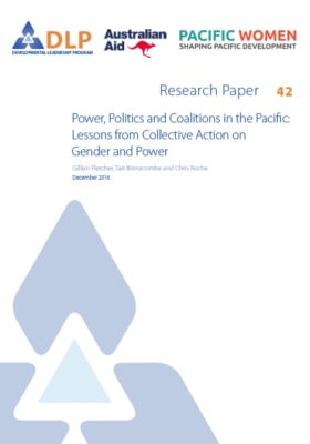 Power, Politics and Coalitions in the Pacific: Lessons from collective action on gender and power