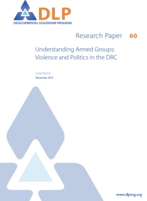 Understanding Armed Groups: Violence and Politics in the DRC