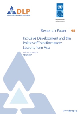 Inclusive Development and the Politics of Transformation: Lessons from Asia